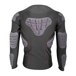 Hauts de compression rembourrés respirants anti-UV de dernière conception pour enfants, manches longues, couleur personnalisée, logo personnalisé, vêtements de fitness - Product Image 5