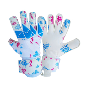 ถุงมือผู้รักษาประตูแบบมืออาชีพ คุณภาพสูง ระบายอากาศได้ดี ป้องกันการลื่น สำหรับการฝึกซ้อม ผลิตจากวัสดุคุณภาพสูง ยางลาเท็กซ์เยอรมัน - Product Image 4