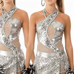 ชุดยูนิฟอร์มเชียร์ลีดเดอร์ระดับมืออาชีพ คุณภาพสูง พร้อมโลโก้สั่งทำพิเศษ แห้งเร็ว ระบายอากาศได้ดี ปรับแต่งได้ตามต้องการ และมีสไตล์ - Product Image 5