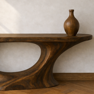 Modern Handmade Solid Wood Living Room <b>Console</b> <b>Table</b> for Apartment Hotel School Use Unique Home Decor Furniture - Product Image 6