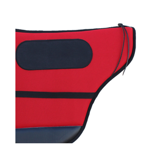 Tapis de selle matelassé de haute qualité avec doublure en polycoton pour concours de saut, emballage personnalisé, usage équestre professionnel - Product Image 2