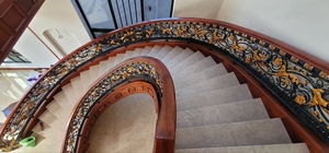 Barandillas Modernas de Hierro Fundido para Escaleras, Balaustres Metálicos Ornamentados, Resistentes al Óxido, Instalación DIY, Uso en Escaleras Interiores de Apartamentos, Marca KHP - Product Image 4