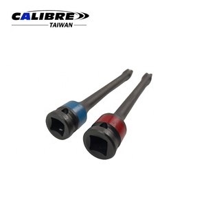 TAIWAN CALIBRE 10pc 1/2" Drive Impact <b>Torque</b> Limiting Extension Bar Tool <b>Set</b> with 65 to 150 ft-lb <b>Torque</b> Sticks - Product Image 5