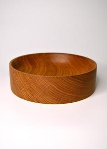 Bol de service en bois de qualité supérieure, fait main, en bois naturel, rustique, pour la cuisine, les fruits, les salades, les collations, la décoration de table - Product Image 5