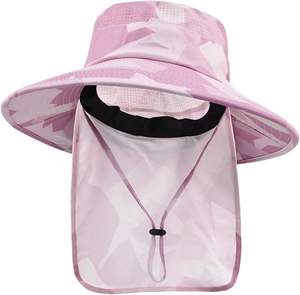 Sombrero de Pescador de Lona con Estampado Animal, Plegable y Moderno, para Mujeres y Hombres, Protección Solar, para Pesca al Aire Libre, AquaGuard, Ala Ancha, Cuatro Tallas - Product Image 6