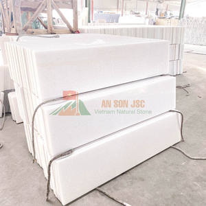 Losas de mármol blanco puro de Vietnam, piedra natural Thassos White para baldosas de sala de estar y superficies de encimera de lujo - Product Image 3