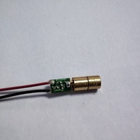 Módulo Láser de Diodo de Haz de Punto Rojo ISmartlaser Mini de 4 mm, 650 nm, <5 mW, Alcance de 2 m, 3 V CC, Nuevo con 6 Meses de Garantía