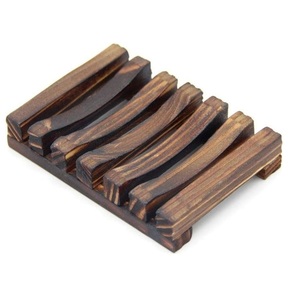 Factory Price 100% Natural Custom Logo Wood <b>Soap</b> Saver <b>Holder</b> Low MOQ Handcrafted Wooden <b>Soap</b> <b>Dish</b> <b>Holder</b> Custom Make - Product Image 1