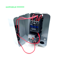 Contacteur AC GOTOELE Série LE1-D09 Corps en fer Démarreur magnétique 220V50/60HZ 20A 3P+1NO Point argenté