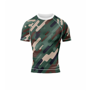 Private Label Rash Guard Manufacturer Custom <b>Compression</b> <b>Shirts</b> with OEM Service - Product Image 2