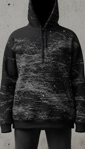 Hoodie Unisexe Oversize Tendance Hiver, Broderie Premium, Impression par Sublimation, Coton Polaire Écologique, Coupe Confortable - Product Image 6