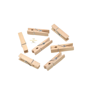 Pinzas de Bambú Hechas a Mano, Pinzas de Madera Ecológicas y Naturales para Ropa y Cocina - Product Image 2