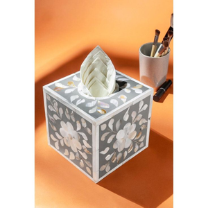 High Demand Bone Inlay <b>Tissue</b> Box Napkin Holder for Home and Restaurant Use - Product Image 5