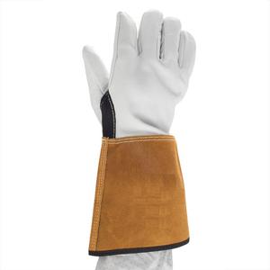 Guantes de Soldadura de Cuero de Seguridad Premium, Diseño Superior, Más Vendidos, Impermeables, Antideslizantes, Duraderos, Personalizables, Resistentes al Calor - Product Image 3