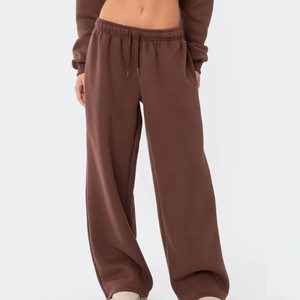 Fábrica mayorista de pantalones deportivos para mujer |   Fabricante de pantalones deportivos con bolsillos con cremallera para mujer |   pantalones deportivos para mujer, modelo informal - Product Image 1