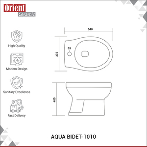 WC en céramique de luxe de haute qualité fabriqué en Inde, vendu dans le monde entier, pour une utilisation dans les salles de bain - Product Image 3
