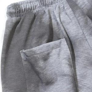 Shorts cargo en molleton de coton de luxe pour hommes, délavés à l'acide, style vintage, unisexe, coupe ample, vente en gros, personnalisables - Product Image 6