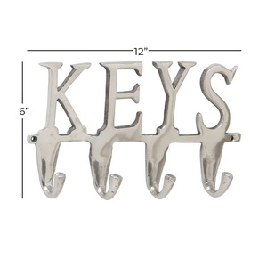 New Vintage Iron Metal Unique Shape Black Finished Wall Hanger Antique Finishing Wall Hook Hanger Factory Price - Product Image 6