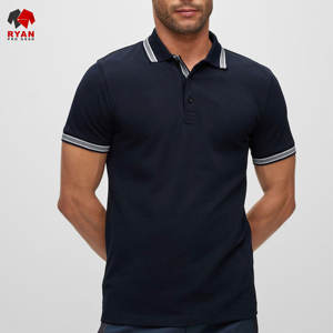Chemises polo personnalisées à impression numérique pour hommes avec logo personnalisé, manches courtes, tissu tricoté, conception ODM OEM - Product Image 5