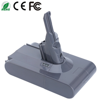 Batterie rechargeable pour Dyson V8 21.6V 3000mAh 4000mAh Batterie Li-ion de remplacement pour Dyson V8 et chargeurs