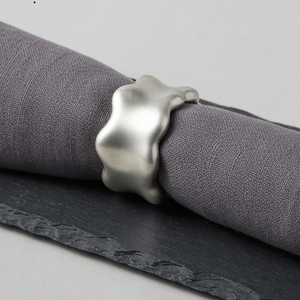 Anillos de Servilleta Metálicos Más Vendidos, Anillos con Acabado Dorado Brillante, Suministros al por Mayor, Anillos de Servilleta, Decoración y Accesorios para Mesa - Product Image 4