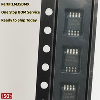 FYX Stock LM35DMX Sensor Suhu Analog IC Output Linier Presisi Daya Rendah LM35D LM35 untuk Kontrol Arduino MCU