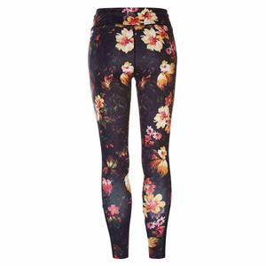 Leggings de Invierno para Mujer, de Alta Demanda, de Algodón/Fibra de Bambú, Cintura Media, con Costuras, Estampado Serigrafiado, Antibacterianos, Hasta la Rodilla, 280g - Product Image 1