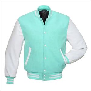 Men's New Fashion High Street Varsity Jacket for Baseball Uniform Worested Embroidered Techniques Stand <b>Button</b> for Winter - Product Image 5