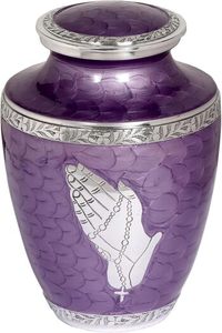 Urnes funéraires en laiton pour adultes, urnes artisanales pour cendres d'hommes et de femmes, urnes décoratives, urnes funéraires - Product Image 6