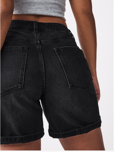 Nouveau design, shorts en jean respirants pour femmes, taille haute, élastique large, style vintage - Product Image 4