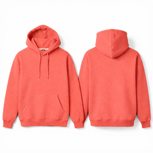hoodies Unisex Winter Hoodies Casual Sports Embroidered Customizable Regular Fit 100% Cotton - Product Image 2