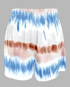 Ensemble de pyjama en satin de soie de luxe pour femmes RTS, taille élastique, manches courtes, uni, pour l'automne/l'hiver/l'été - Product Image 5