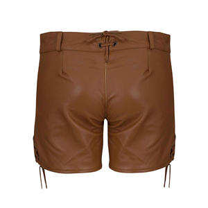 Ensemble de shorts en cuir de luxe pour femmes – Tenue bavaroise traditionnelle en cuir véritable pour les célébrations de l'Oktoberfest - Product Image 6