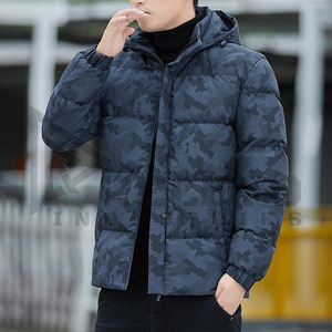 Chaqueta Impermeable para Hombre, 280 GSM, Tela de Poliéster, con Capucha, Cálida y Aislante, para Invierno y Actividades al Aire Libre - Product Image 3