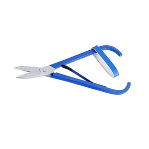 Curved Silver Color Stainless Steel Spring Cuticle Scissors with Pointed Tip for Beauty and Manicure Work - Product Image 4