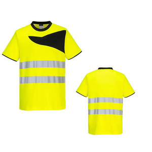 Men High Visibility Reflective Safety Shirt Industrial Workwear Waterproof Self-<b>Adhesive</b> Bulk Supplier Manufacturer - Product Image 6