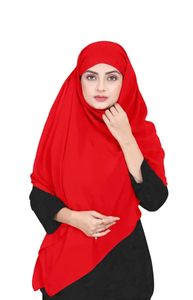 Magnifique hijab en fausse Georgette pour tenue décontractée et formelle pour les vêtements indiens et pakistanais - Product Image 2