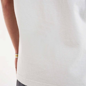 T-shirts pour hommes en coton lourd surdimensionnés avec logo personnalisé, streetwear, impression graphique de haute qualité, t-shirts vintage pour hommes - Product Image 4