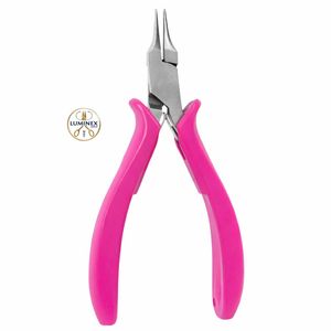 ESD-Safe <b>Small</b> Head Needle Nose Stainless Steel Pliers with Smooth Jaw &TealShield Molded Grip Handles 5.5 OAL - Product Image 5