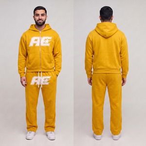 Trajes Deportivos de Otoño Personalizados de Alta Calidad para Hombre, Estampados Casuales, Corte Regular, Ligeros, de Secado Rápido, 100% Poliéster, Manga Corta, Laterales - Product Image 4