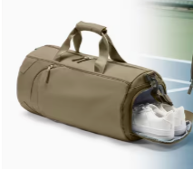 Sac de sport en velours côtelé PROFIT SPORTS, durable, avec fermeture éclair, sangle réglable, grande capacité, compartiments séparés, idéal pour la gym, le sport et les voyages - Product Image 3