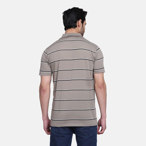 Camiseta Polo de Punto Bordada, Transpirable y Decorada con Patrón, Disponible en Tallas XL a 6XL, Técnicas de Color Oscuro y Claro - Product Image 4