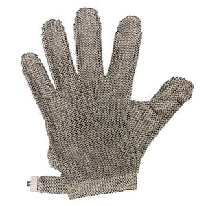 Guantes de Jardinería de Malla de Acero Inoxidable 18/8 de Alta Resistencia a Cortes y Muñequera Protectora - Product Image 3