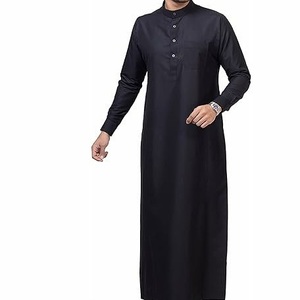 Túnicas Islámicas Tradicionales de Primera Calidad, Túnicas Kuwaitíes, Túnicas Marroquíes Extra Grandes para Hombre, Jalabiya, Túnicas Transpirables - Product Image 4