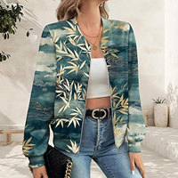 Blouson Bomber Femme Nouvelle Collection – Vestes d'Automne Élégantes pour Femme, Hauts Décontractés Légers au Design Moderne