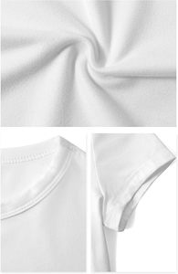 ANYOCEAN Blusa Casual de Mujer, Top Corto de Manga Corta con Cuello Redondo, Tejido de Punto, Color Sólido, Transpirable, 100% Algodón, Primavera Verano - Product Image 2
