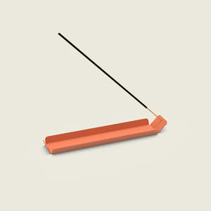 Quemador de Incienso Metálico Minimalista, Rectangular Negro, Recolector de Ceniza para Aromaterapia, para Uso Doméstico - Product Image 3
