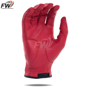 Guantes de Golf de Piel de Oveja Cabretta Indonesia Suave OEM para Adultos, Transpirables, para Mano Izquierda, Venta al por Mayor, Logotipo Personalizado para Uso Deportivo - Product Image 3