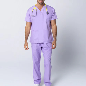 Custom OEM Wholesale Custom Logo Woman Surgical <b>Doctors</b> Hospital Suit Men Clothes Women Nursing <b>Sets</b> Uniforms Medical Scrubs - Product Image 1