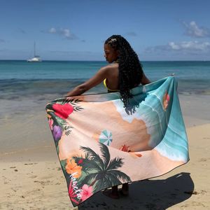 Paréo Polynésien Tendance Personnalisé, Sarong Hawaïen, Vêtement de Plage, Tenue de Resort Tropicale, Exportateur de Tissus Personnalisés OEM ODM - Product Image 3